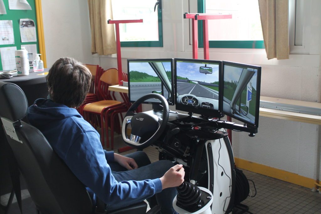Atelier simulateur de conduite